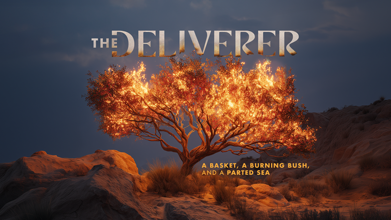 The Deliverer: A Basket, A Burning Bush, and A Parted Sea